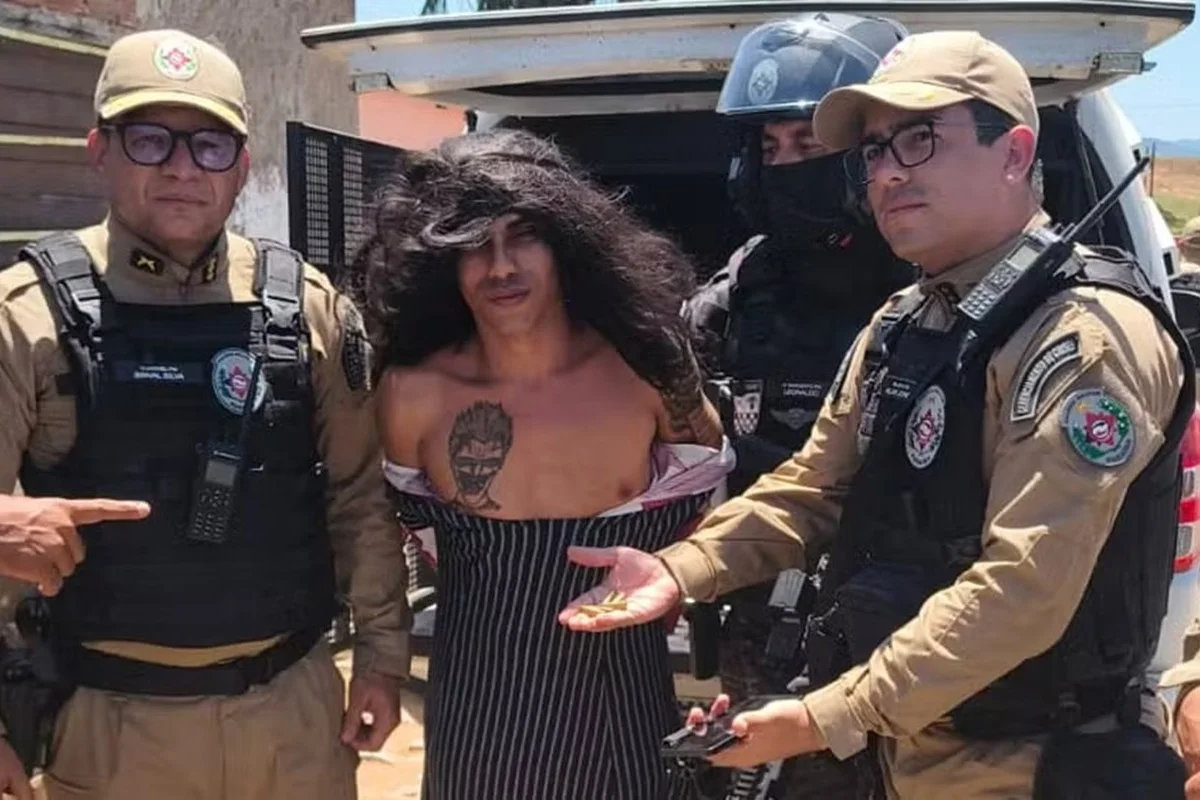 Homem tenta escapar da prisão na Paraíba disfarçado de mulher e faz revelações chocantes