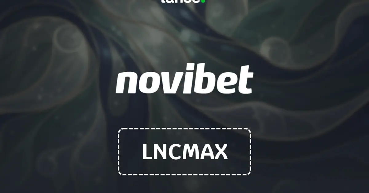 Aposte com o código promocional LNCMAX na Novibet em 2026 e aproveite ofertas incríveis!