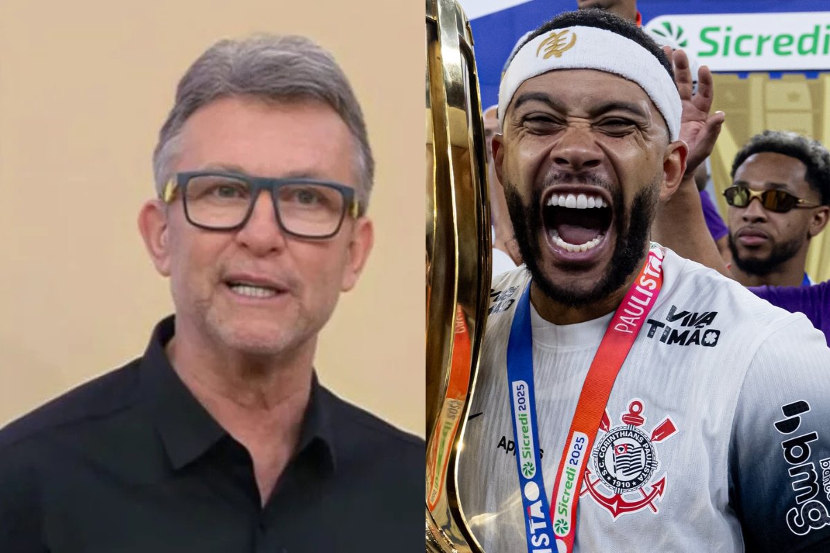 Neto critica Memphis após falha e eliminação do Corinthians na Libertadores
